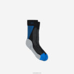 Lacoste גרבי ספורט DZ4D0D1668 שחור אפור צ'ין כחול yh1 גברים