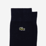 Lacoste גרבי פיקה כותנה בגזרה גבוהה, חבילה 3 DZ4D0D1666 כחול כהה 166 גברים - Image 2