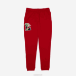Lacoste דגלונים l badge מכנסי אימונית צמר DZ4D0D1170 אדום 5sx גברים - Image 4