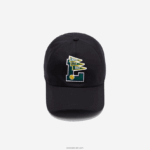 Lacoste דגלונים l כובע כותנה אורגנית DZ4D0D2301 כחול כהה hde גברים - Image 4