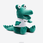 Lacoste דובון תנין עם פולו ממותג DZ4D0D2990 ירוק 132 ילדים - Image 2
