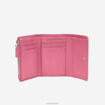 Lacoste דש עור גרגר עליון ארנק סגור DZ4D0D2807 reseda l39 נשים - Image 2