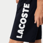 Lacoste הדפס תנין ומכנסי כותנה נמתחים ממותגים DZ4D0D1454 כחול כהה לבן 525 גברים - Image 7