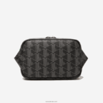 Lacoste התיק Crossbody בהדפס מונוגרמה מעורב: קטן DZ4D0D1961 מונו נואר גרי אסטרגון l83 גברים - Image 2