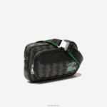 Lacoste התיק Crossbody בהדפס מונוגרמה מעורב: קטן DZ4D0D1961 מונו נואר גרי אסטרגון l83 גברים - Image 3