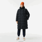 Lacoste ז'קט ארוך הפיך דוחה מים DZ4D0D2613 שחור 031 נשים