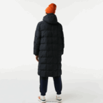 Lacoste ז'קט ארוך הפיך דוחה מים DZ4D0D2613 שחור 031 נשים - Image 6