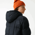 Lacoste ז'קט ארוך הפיך דוחה מים DZ4D0D2613 שחור 031 נשים - Image 7