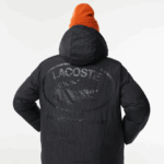 Lacoste ז'קט ארוך הפיך דוחה מים DZ4D0D2613 שחור 031 נשים - Image 10