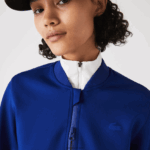 Lacoste ז'קט דו-שכבתי נמתח DZ4D0D2625 כחול bdm נשים - Image 2