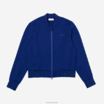 Lacoste ז'קט דו-שכבתי נמתח DZ4D0D2625 כחול bdm נשים - Image 4