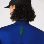 Lacoste ז'קט דו-שכבתי נמתח DZ4D0D2625 כחול bdm נשים - Image 7