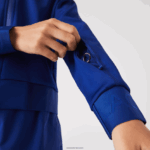 Lacoste ז'קט דו-שכבתי נמתח DZ4D0D2625 כחול bdm נשים - Image 8