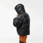 Lacoste ז'קט דוחה מים ממותג אוברסייז DZ4D0D1234 שחור c31 גברים - Image 6
