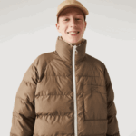 Lacoste ז'קט הפיך דוחה מים DZ4D0D1225 לבן בז '7dx גברים - Image 3