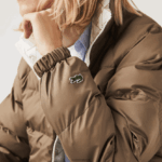 Lacoste ז'קט הפיך דוחה מים DZ4D0D1225 לבן בז '7dx גברים - Image 9
