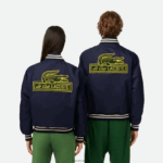 Lacoste ז'קט טדי DZ4D0D383 כחול כהה 166 גברים - Image 3
