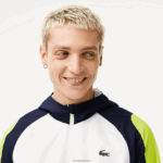 Lacoste ז'קט טניס ספורטיבי בצבע בלוק DZ4D0D1274 לבן נייבי כחול צהוב 6f5 גברים - Image 4