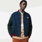 Lacoste ז'קט מאחור ממותג DZ4D0D1220 ירוק נייבי שחור כחול v48 גברים