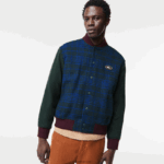 Lacoste ז'קט מאחור ממותג DZ4D0D1220 ירוק נייבי שחור כחול v48 גברים - Image 4