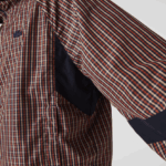 Lacoste ז'קט מחוספס קל עם רוכסן DZ4D0D1278 כחול כהה לבן qrn גברים - Image 9