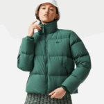 Lacoste ז'קט מרופד מתקפל DZ4D0D2615 ירוק 5hx נשים