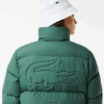 Lacoste ז'קט מרופד מתקפל DZ4D0D2615 ירוק 5hx נשים - Image 3