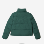 Lacoste ז'קט מרופד מתקפל DZ4D0D2615 ירוק 5hx נשים - Image 7