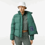Lacoste ז'קט מרופד מתקפל DZ4D0D2615 ירוק 5hx נשים - Image 9
