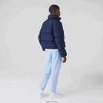Lacoste ז'קט מרופד מתקפל DZ4D0D2616 כחול כהה 166 נשים - Image 3