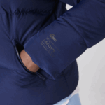 Lacoste ז'קט מרופד מתקפל DZ4D0D2616 כחול כהה 166 נשים - Image 4