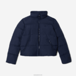 Lacoste ז'קט מרופד מתקפל DZ4D0D2616 כחול כהה 166 נשים - Image 5