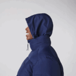 Lacoste ז'קט מרופד מתקפל DZ4D0D2616 כחול כהה 166 נשים - Image 9