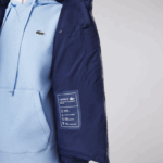 Lacoste ז'קט מרופד מתקפל DZ4D0D2616 כחול כהה 166 נשים - Image 10