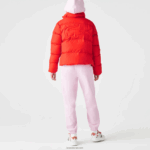 Lacoste ז'קט מרופד מתקפל DZ4D0D2617 אדום f8m נשים - Image 4