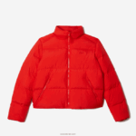 Lacoste ז'קט מרופד מתקפל DZ4D0D2617 אדום f8m נשים - Image 5