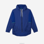 Lacoste ז'קט ניילון אריזה ספורטיבית DZ4D0D1306 כחול שחור mqs גברים - Image 5