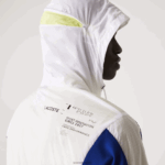 Lacoste ז'קט ניילון אריזה ספורטיבית DZ4D0D1307 צהוב שחור צעקני ght גברים - Image 3
