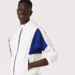 Lacoste ז'קט ניילון אריזה ספורטיבית DZ4D0D1307 צהוב שחור צעקני ght גברים - Image 5