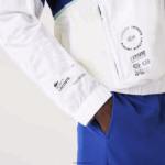 Lacoste ז'קט ניילון אריזה ספורטיבית DZ4D0D1307 צהוב שחור צעקני ght גברים - Image 6
