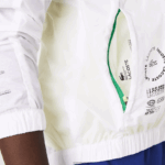 Lacoste ז'קט ניילון אריזה ספורטיבית DZ4D0D1307 צהוב שחור צעקני ght גברים - Image 9
