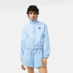 Lacoste ז'קט ספורט בהדפס מונוגרמה DZ4D0D2440 כחול hbp נשים