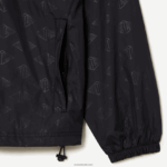 Lacoste ז'קט ספורט בהדפס מונוגרמה DZ4D0D377 שחור 031 גברים - Image 3