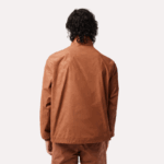 Lacoste ז'קט ספורט בהדפס מונוגרמה DZ4D0D378 lfa חום בהיר גברים - Image 3