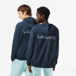 Lacoste ז'קט ספורט מיאמי במהדורה פתוחה DZ4D0D395 כחול kxe גברים - Image 3