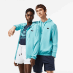 Lacoste ז'קט ספורט מיאמי במהדורה פתוחה DZ4D0D396 מנטה bvg גברים