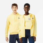 Lacoste ז'קט ספורט מיאמי במהדורה פתוחה DZ4D0D397 צהוב 107 גברים
