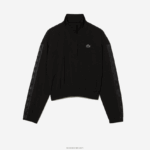 Lacoste ז'קט ספורט רופף DZ4D0D2631 שחור c31 נשים - Image 5