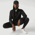 Lacoste ז'קט ספורט רופף DZ4D0D2631 שחור c31 נשים - Image 6