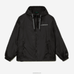 Lacoste ז'קט קפוצ'ון קצוץ עם קפוצ'ון DZ4D0D389 שחור c31 גברים - Image 4
